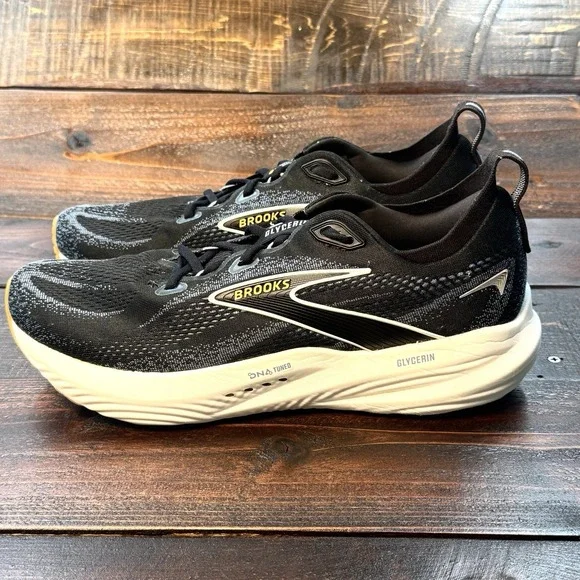 Brooks Glycerin GTS 22 Shoes Mens Size 11.5 Cushioned Running Support Walking - Picture 2 of 12